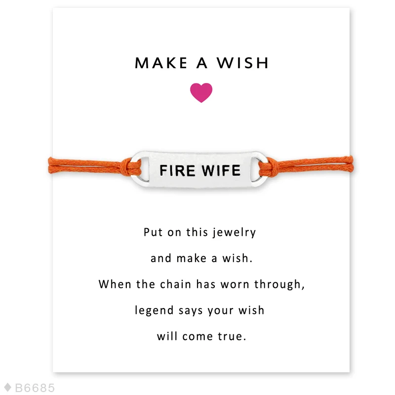 Браслет пожарная машина серебряного цвета с надписью Make a Wish|Браслеты шармами| |