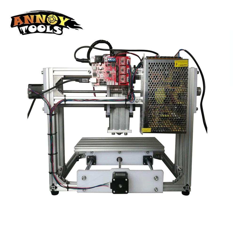 Новый DIY мини ЧПУ 3018C гравировальный станок с лазерная гравировка PCB/ПВХ фрезерный