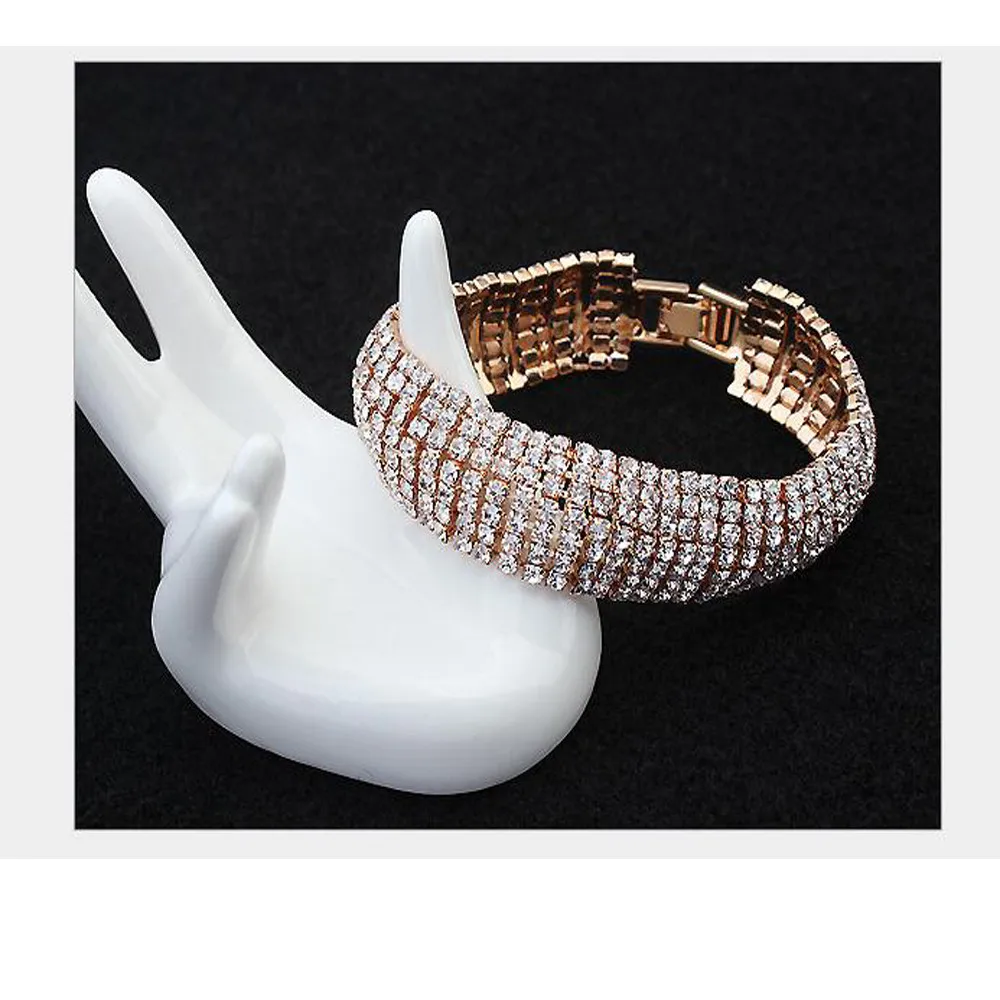 2019 новый дизайн романтический женский ювелирный браслет эластичный Эластичный 7