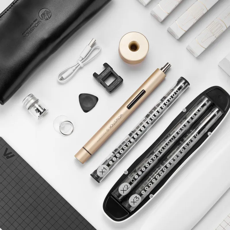 XIAOMI Wowstick 1 + набор прецизионных электрических отверток беспроводной заряжаемый