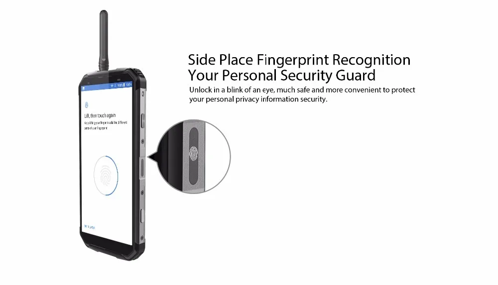 Blackview Bv9500 Pro Водонепроницаемый Walkie Talkie смартфон 6 ГБ ОЗУ 128 Гб ПЗУ Восьмиядерный 5," Fhd 18:9 аккумулятор 10000 мАч мобильный телефон