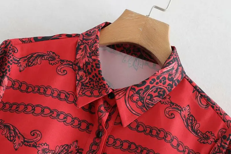 Женское винтажное платье с цепочкой и цветочным принтом повседневное кимоно