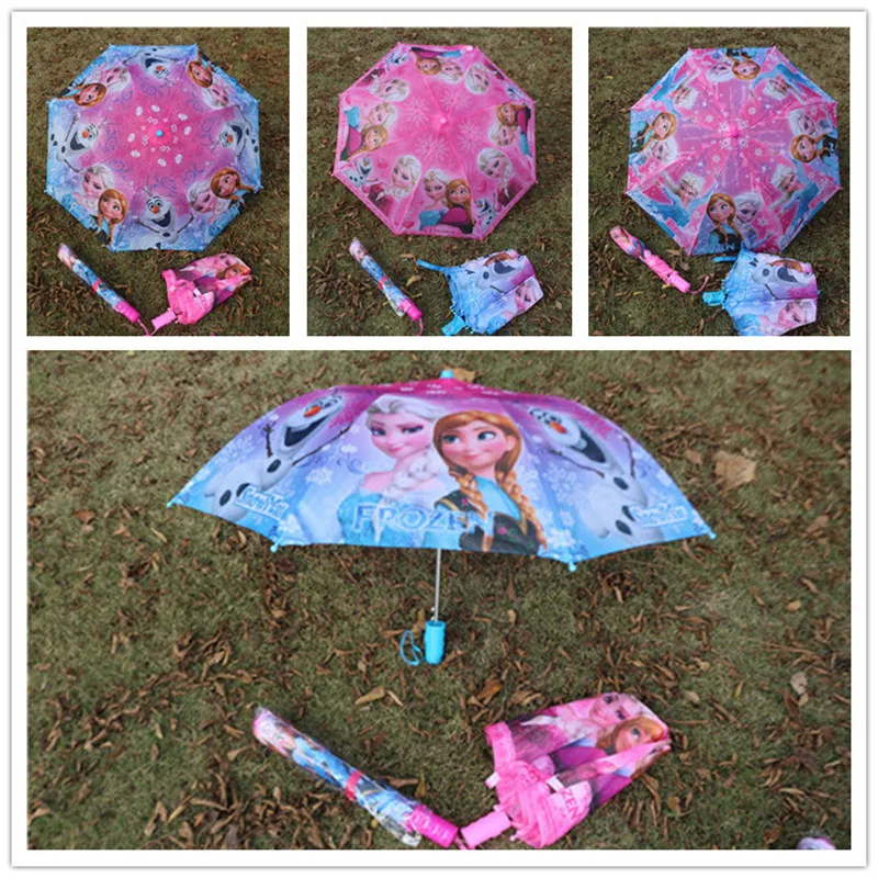 2016 Free Shipping New Cute Kids Umbrella Fold Children Girls As Novelty Gifts lace Automatic umbrella | Дом и сад