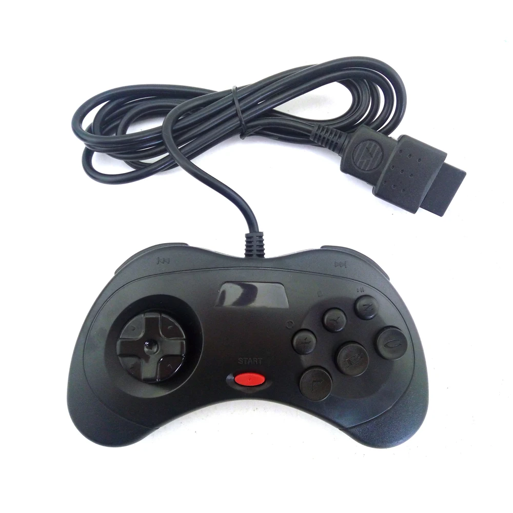 20 шт игровой контроллер для Sega Saturn SS black