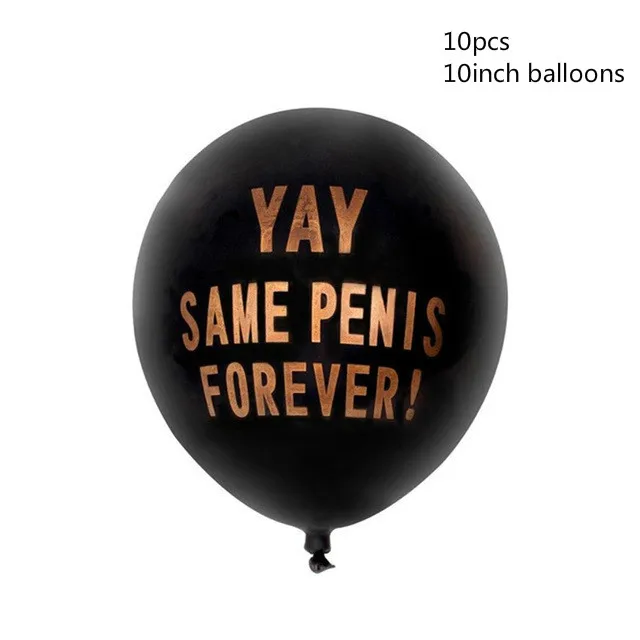 10pcs balloon 2 Девичья лента для вечеринки, атласная Команда Невесты, воздушные шары для девичника, девичник, лента для вечеринки, баннер, свадебные украшения, принадлежности - Цвет: 10pcs balloon 2