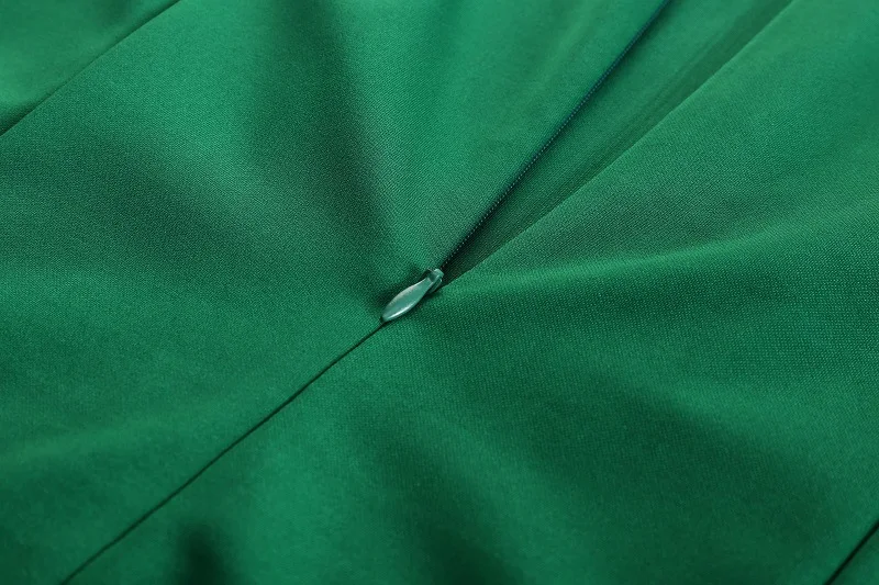Женское платье-карандаш, осень, расшитое бисером, однотонное, Vestidos, на молнии, длиной до колен, Офисная ткань, размера плюс, женское платье, 4XL, 5XL, 6XL