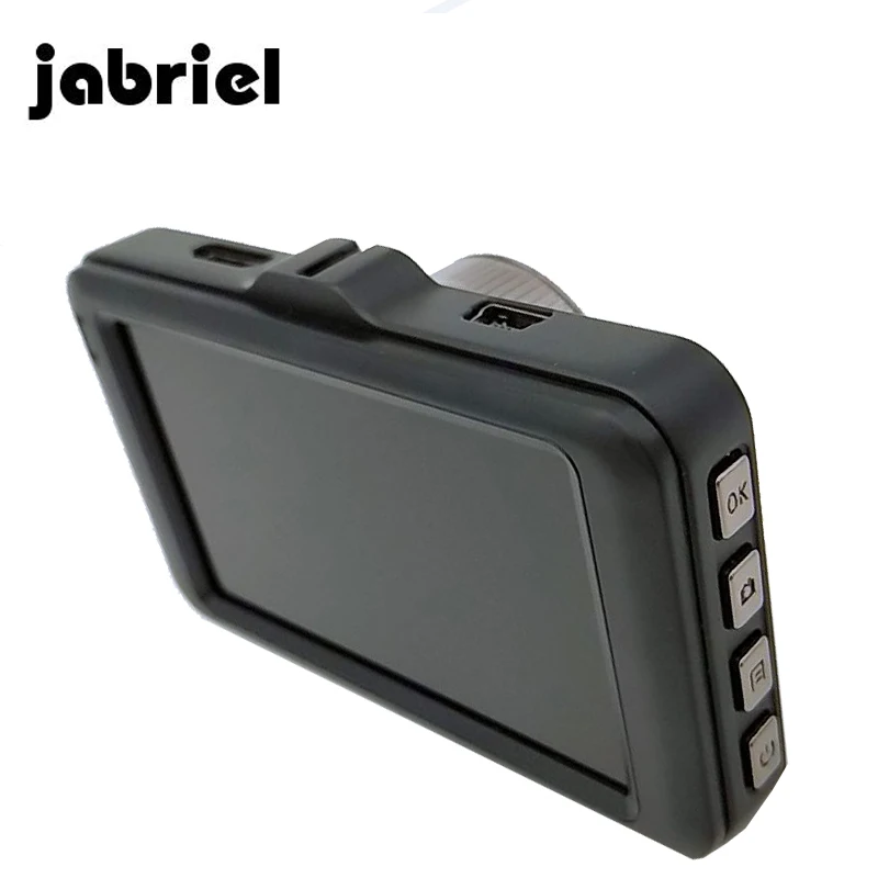Jabriel 2 Mini Автомобильный видеорегистратор 3 дюйма FHD 1080P Передняя камера Объектив 170D