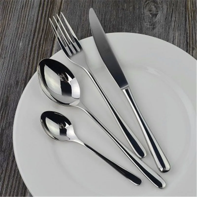 Зеркальный набор посуды из нержавеющей стали 4 шт./компл. Европейской