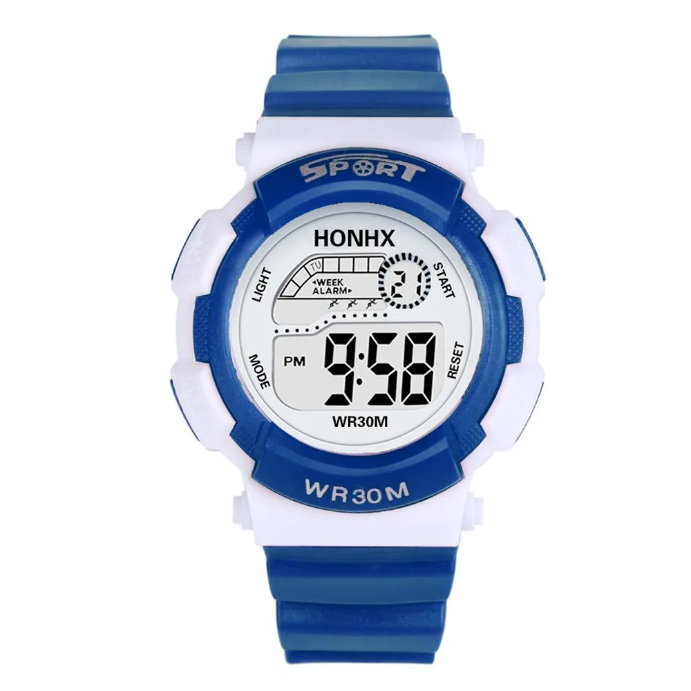 Reloj Infantil часы для мальчиков детские модные цифровые светодиодные аналоговые