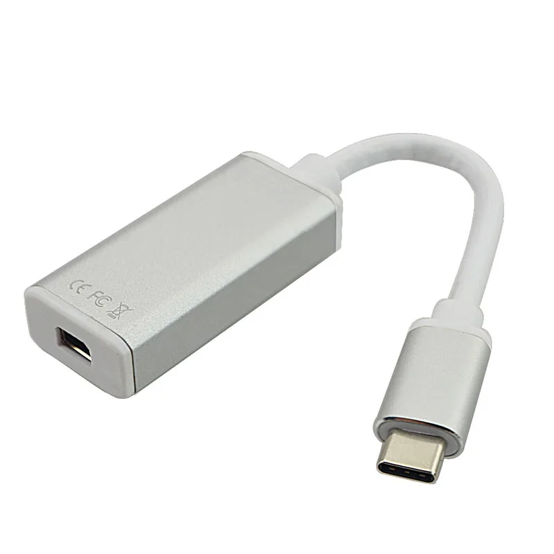 Адаптер USB 3 1 Для Mini DisplayPort DP 1080P с алюминиевым чехлом для MBook ChromeBook Pixel|usb usb|usb usb usbcable