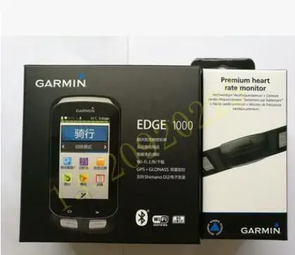 Garmin Edge 1000 сенсорный экран gps велосипедный компьютер MTB беспроводной водонепроницаемый велосипедный компьютер для Garmin Edge 200 520 - Цвет: With Heart Rate