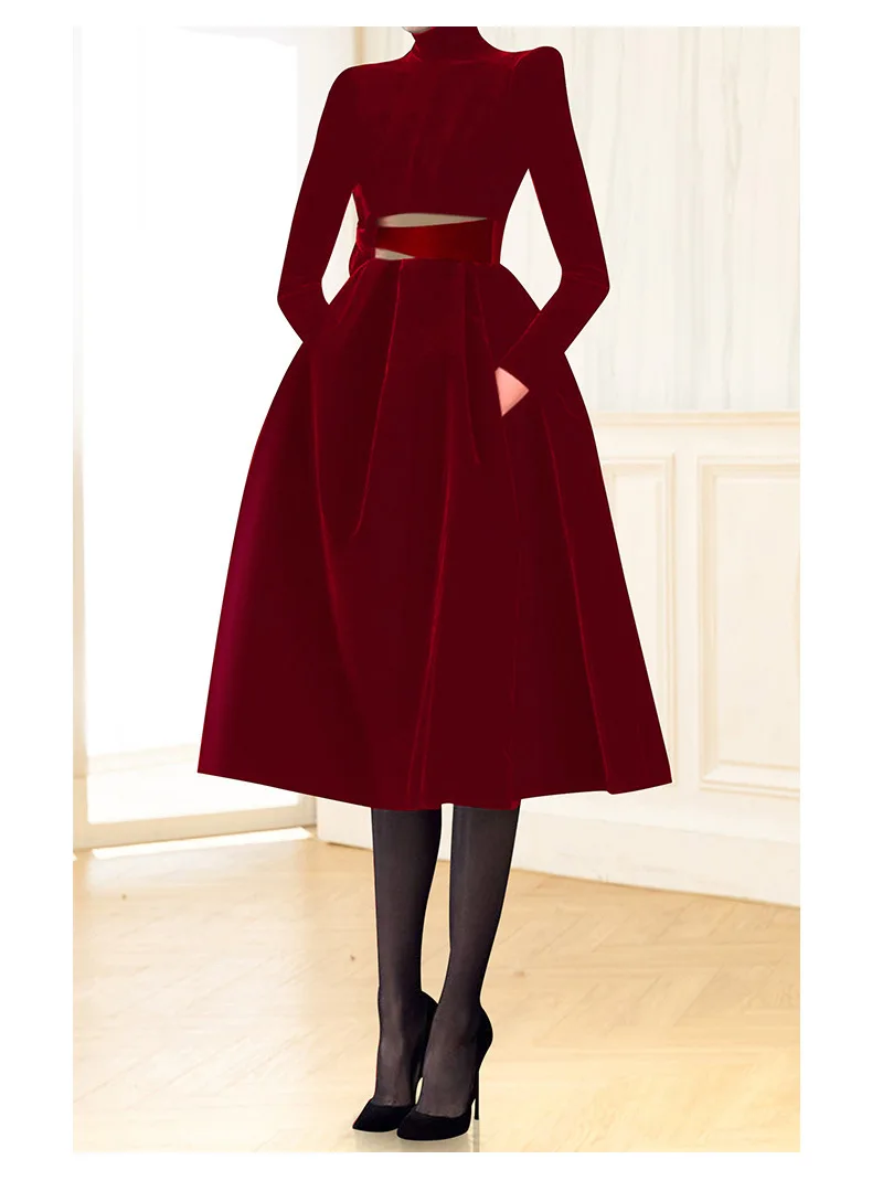 Водолазка бархат выдалбливают полное высокое качество 2019 модное вечернее