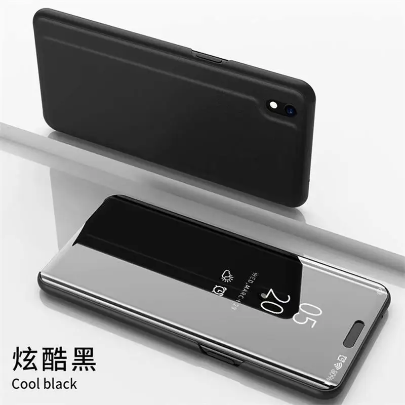 Чехол для Huawei Honor 8 S роскошное умное зеркало откидной Прозрачный чехол 8s KSE-LX9