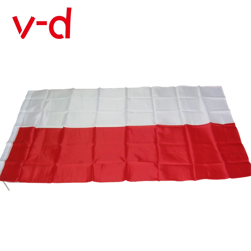 Бесплатная доставка флаг Польши xvggdg 150x90 см полиэфирные национальные флаги супер