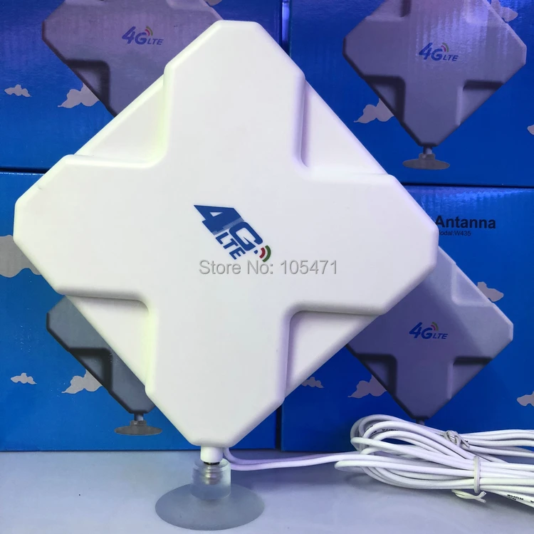 3g 4G Внешние антенны для B315 B310 B593 B525 B880 B890 E5186 SMA Male 35dbi 4G LTE маршрутизатор Антенна с 2 м кабелем