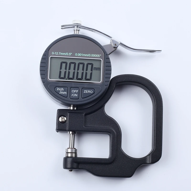 0.001mm Electronic Thickness Gauge 10mm Digital Micrometer Meter 25mm Micrometro Tester RS232 Data Output |