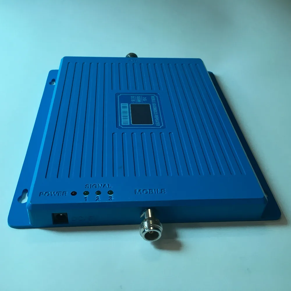 Новейший трехполосный ретранслятор 2g 3g 4g LTE 900mhz 1800mhz 2100mhz GSM DCS WCDMA для мобильного