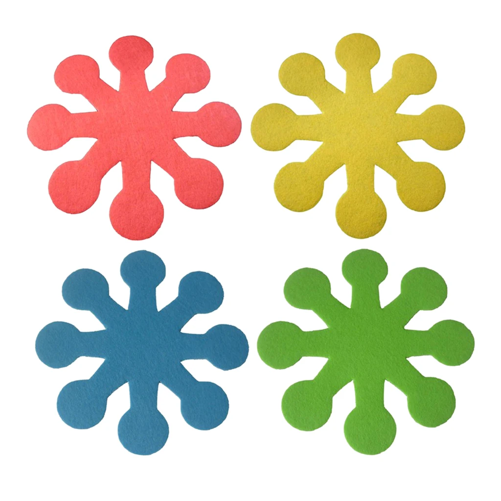 1 комплект 4 шт. теплоизоляционная Подушка коврик для чашек подстаканник чайных