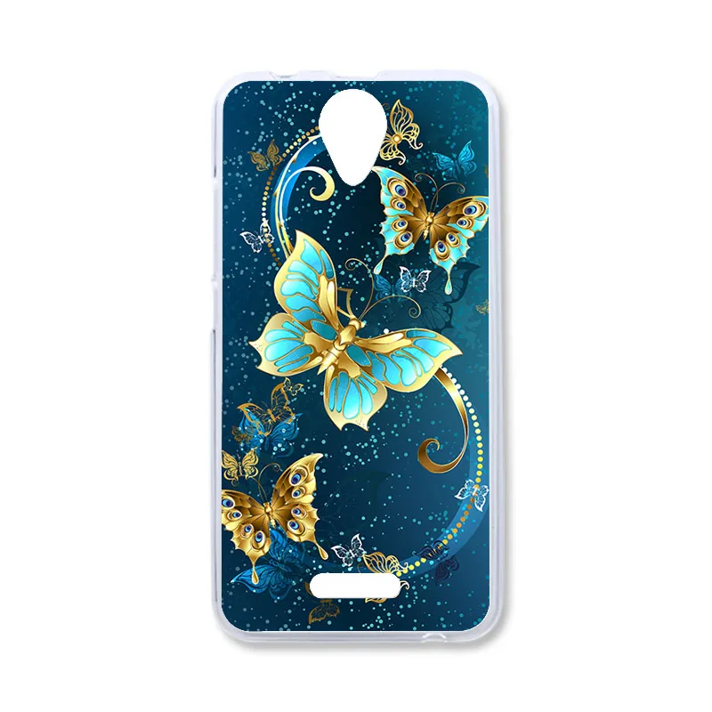 Q065 Bolomboy крашеный Чехол для чехол Wiko Harry силиконовый мягкий бант из ленты TPU с изображением чехол s для Wiko Гарри крышка полевые цветы милые животные школьные сумки 5,0 дюймов - Color: Q065