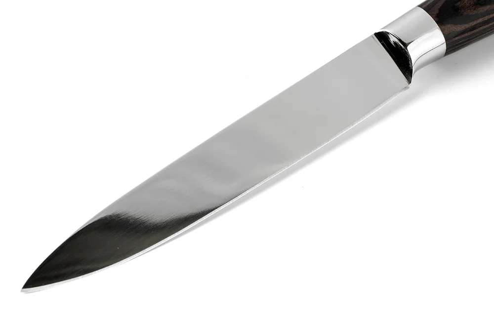 XITUO 4 шт. высокое качество бритвы острый нож шеф-повара 7CR17Mov кухонные ножи из нержавеющей стали зеркальное лезвие нож Santoku инструменты для приготовления пищи