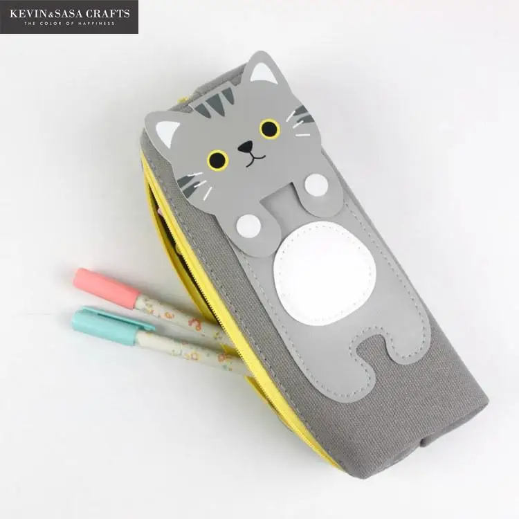 Чехол карандаш Kawaii Cat чехол для канцелярских товаров школьная поставка