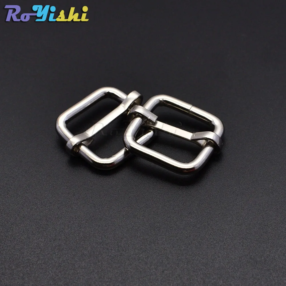 500 шт./упак. серебряные металлические скользящие тройные проволочные