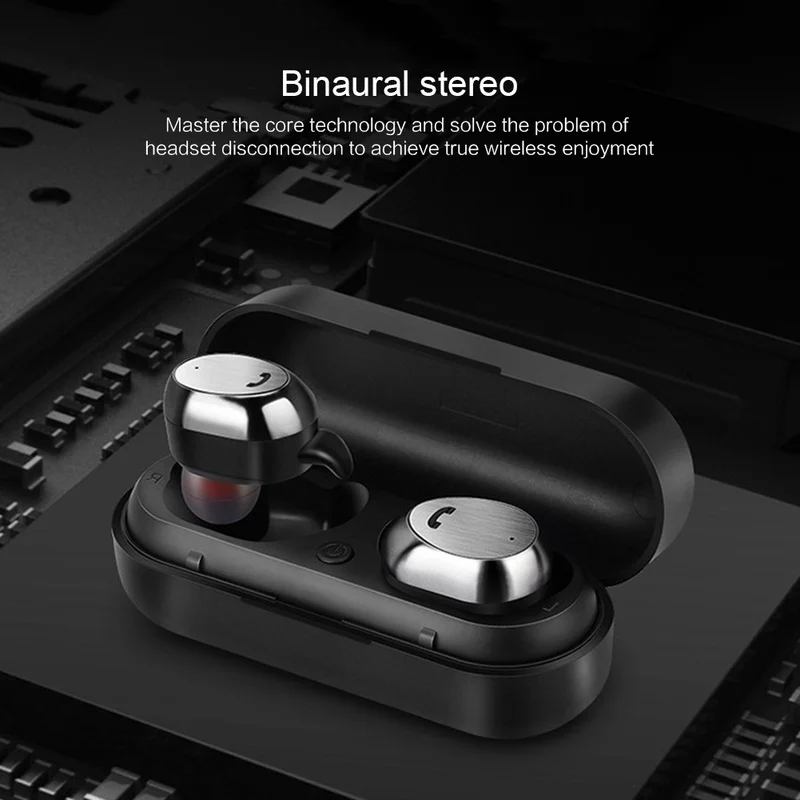 TWS беспроводные наушники Bluetooth с микрофоном свободные руки мини bluutooth слуховой