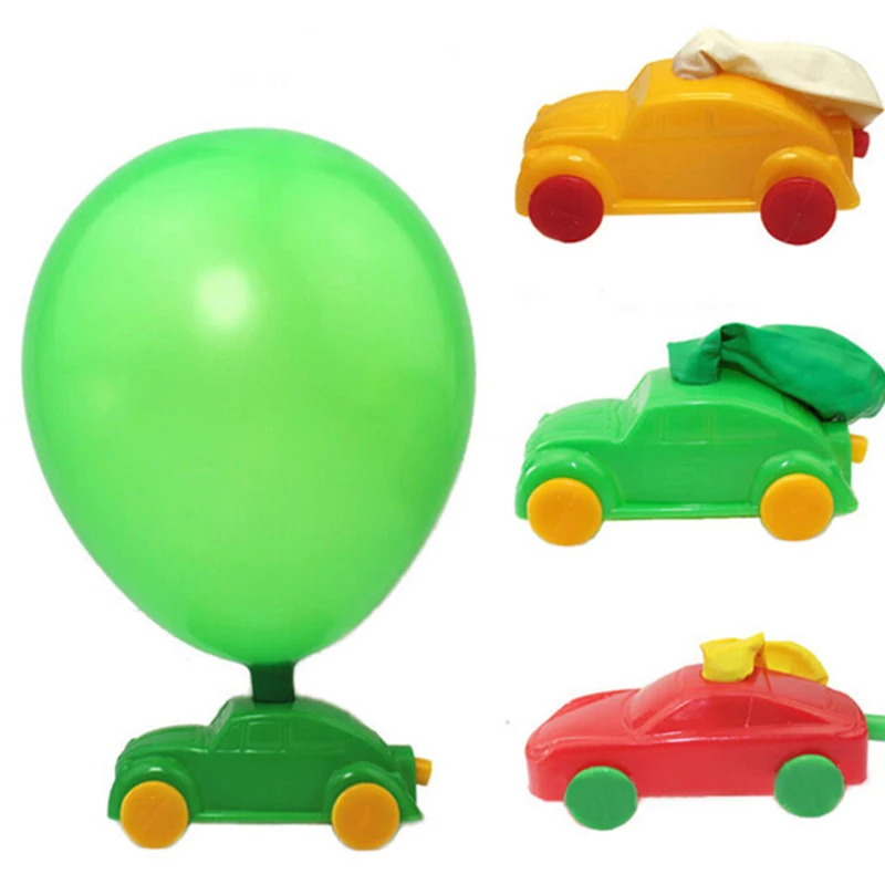 Детские подарки аэродинамические силы надувной воздушный шар автомобиль DIY