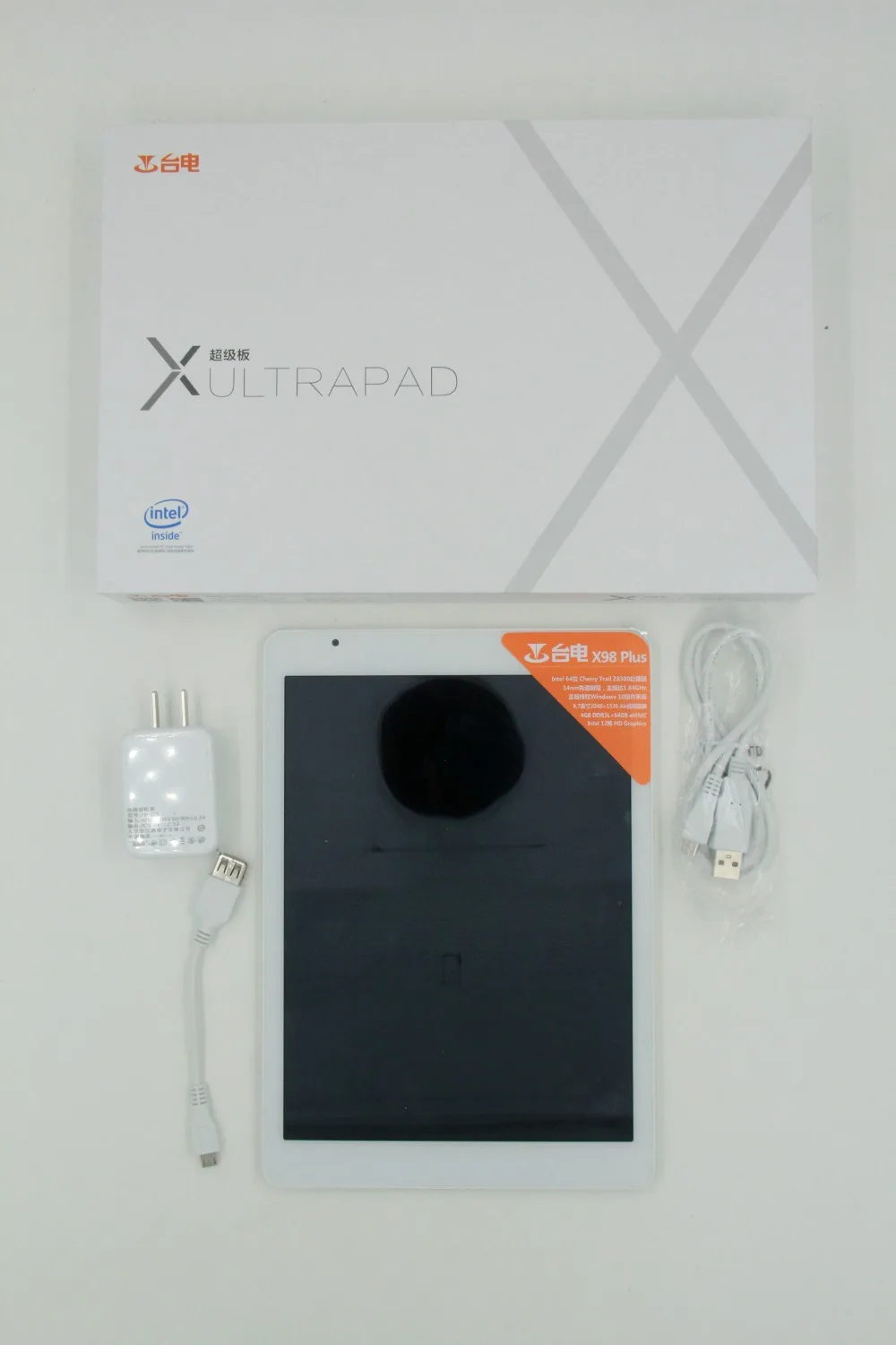 IN stock!!Teclast X98 plus Intel T3 Z8300 Tablet PC IPS Retina 2048x1536 4GB RAM 64GB EMMC Win10&Android 5.1 HDMI 2MP+2MP Camera