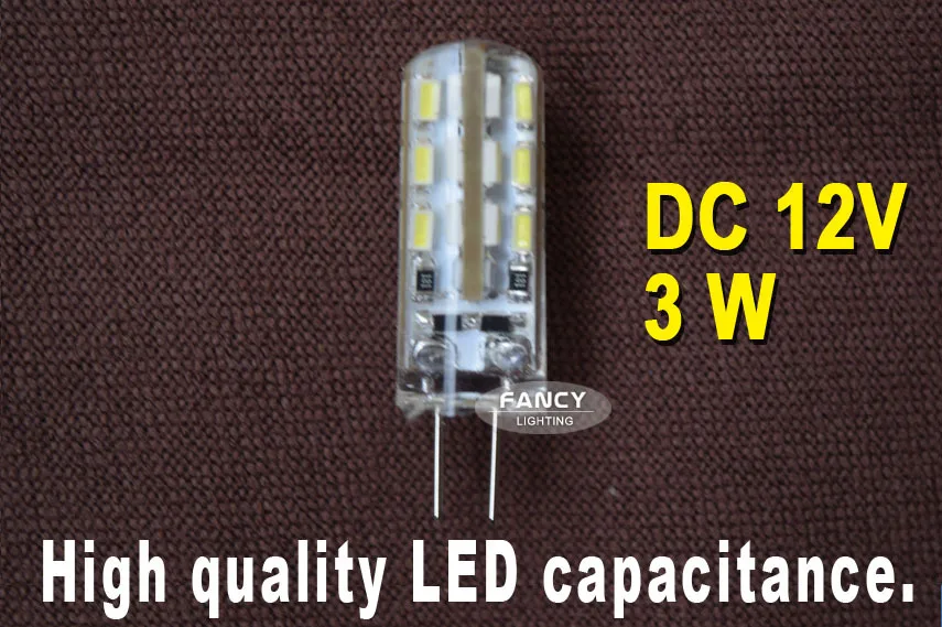 Светодиодная лампа G4 SMD 3014 3 Вт 12 В постоянного тока холодный белый свет