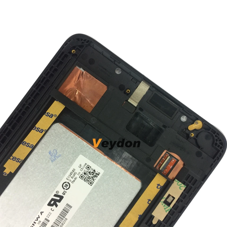 ЖК-дисплей для lenovo Tab A7 A7-50 A3500 с Сенсорный экран планшета Панель в сборе рамкой |