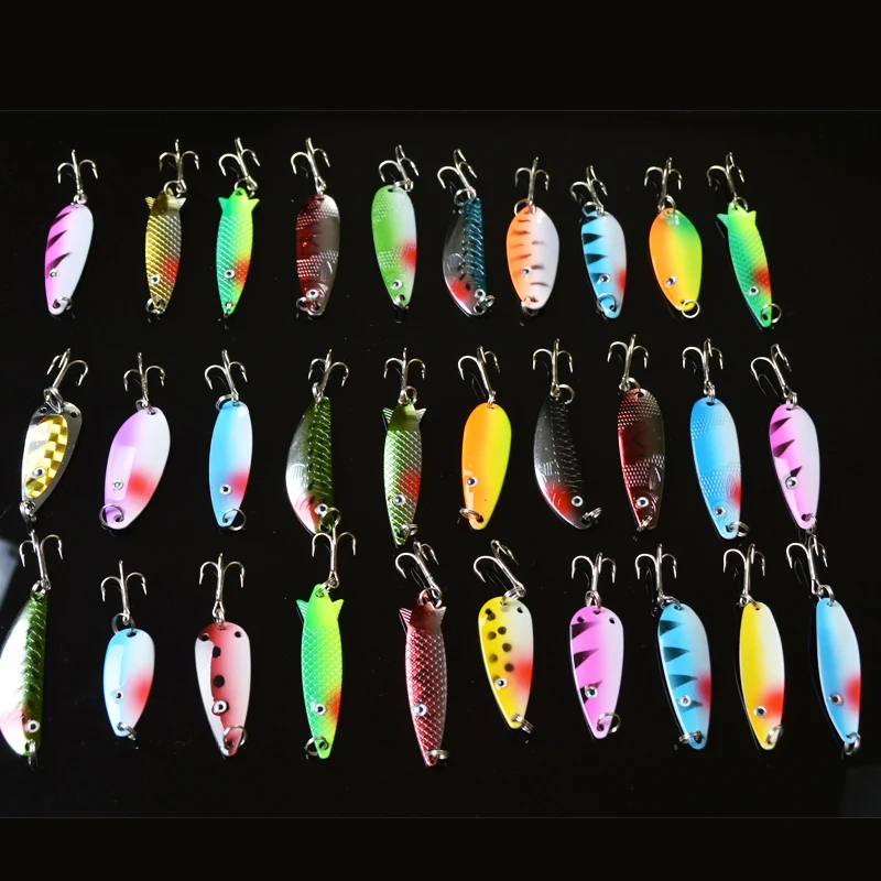 Набор рыболовных приманок TOMA 4 7 г 30 шт./лот|fishing tackle|metal fishing lurebait fish |