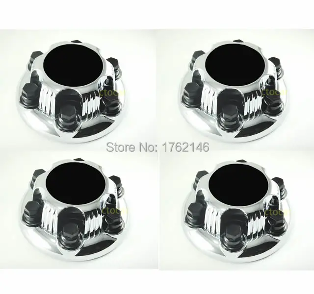 4 шт. 6 Луг хромированное колесо крышка центра колпачки ступицы для Chevy Silverado