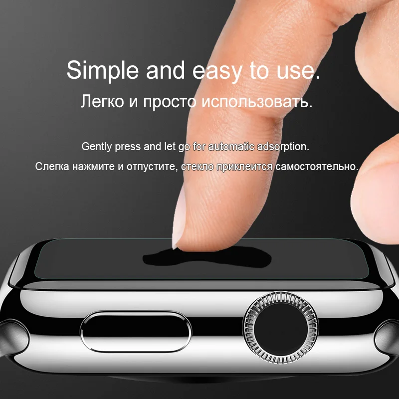 HOCO Оригинальное Закаленное стекло Защитная пленка для экрана Apple iWatch Series 2 3 38 мм 42