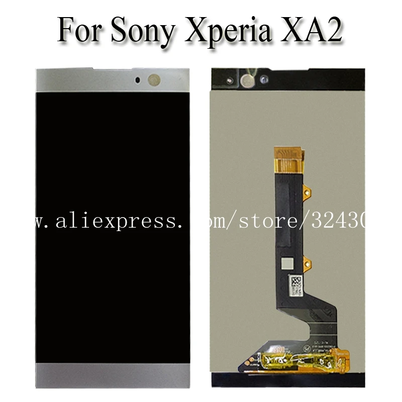 5 2 &quotЭкран для sony Xperia XA2 ЖК-дисплей Дисплей Сенсорный экран планшета Ассамблеи