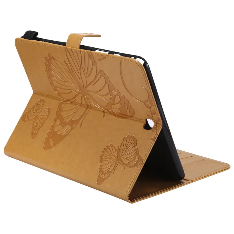 Wekays для samsung Tab A 9,7 T550 мультфильм бабочка кожаный чехол Funda для samsung Galaxy Tab A 9," T550 T555 чехол для планшета
