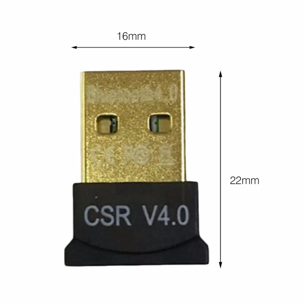 Мини USB Bluetooth адаптер CSR Двойной режим беспроводной V4.0 донгл передатчик для Windows 7 8