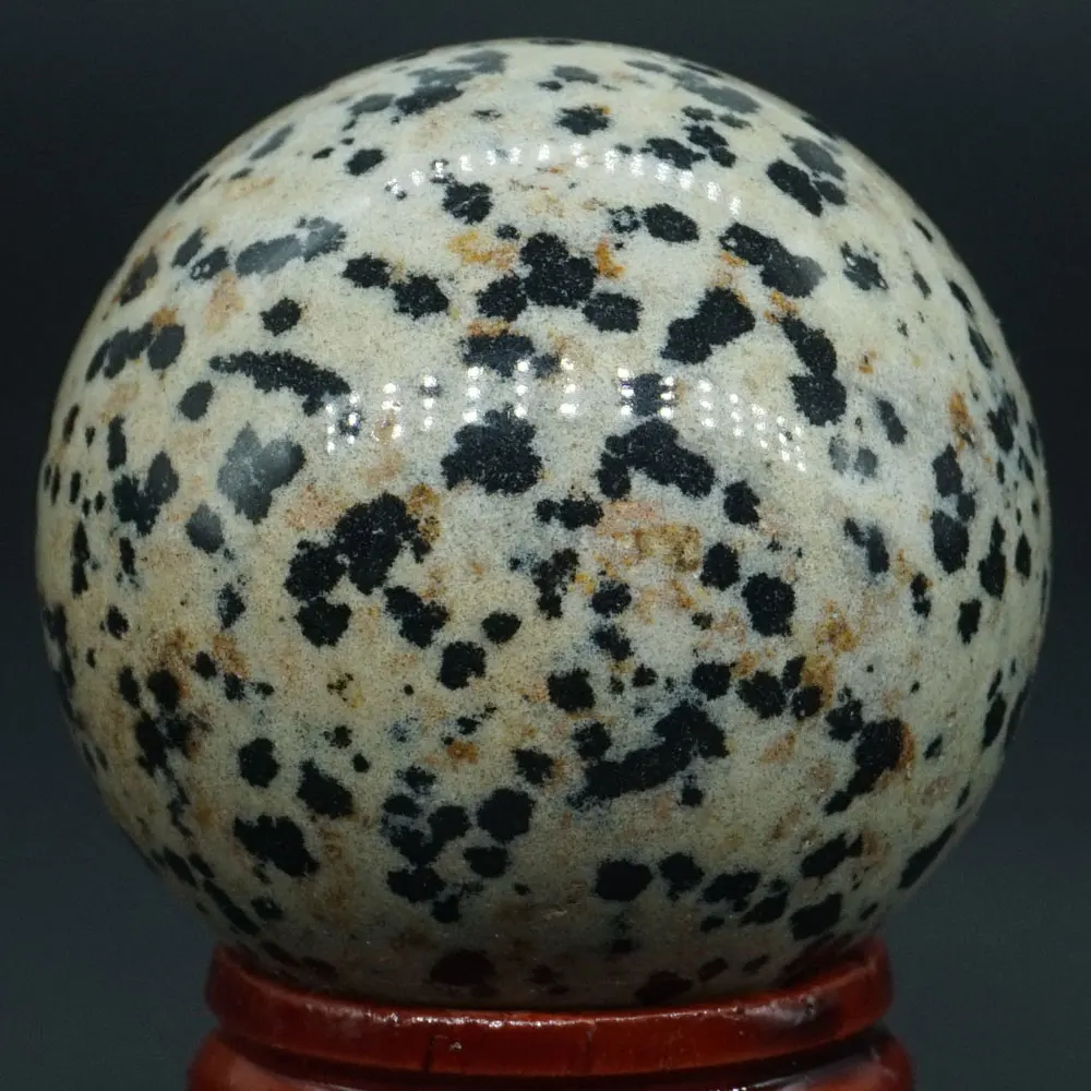 40 мм натуральный драгоценный камень Далмация яшма хрустальный шар рейки