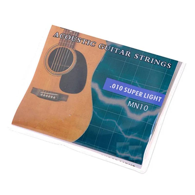 1 комплект 6 струн для акустической гитары супер светильник кие Струны