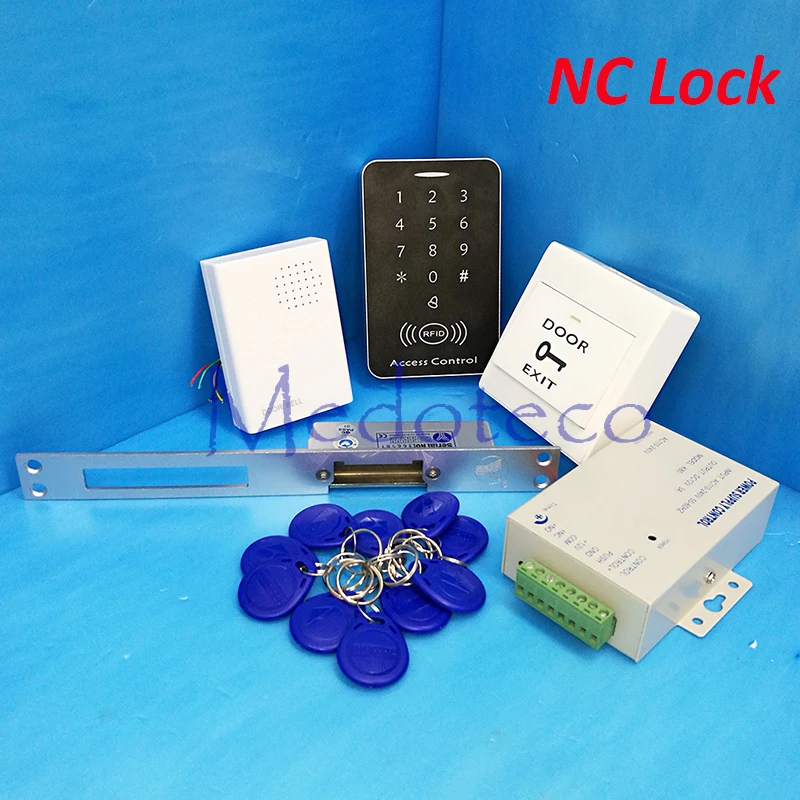 DIY RFID система контроля допуска к двери комплект + Электрический блокировочный