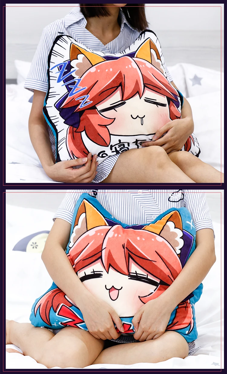 Аниме JK Fate Grand Order FGO Saber Alter Jeanne dArc Astolfo Tamamo no Mae Emiya Merlin Gilgamesh Косплей плюшевая кукла-Подушка игрушка