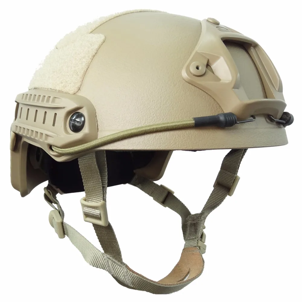 Пуленепробиваемый баллистический шлем военное покрытие Aramid FAST Universal Men US Army High Cut