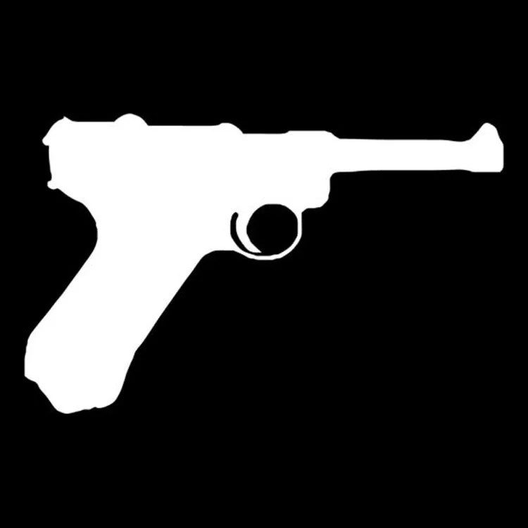 15*9 4 см немецкая наклейка Luger P08 9 мм для автомобиля интересные Мультяшные наклейки