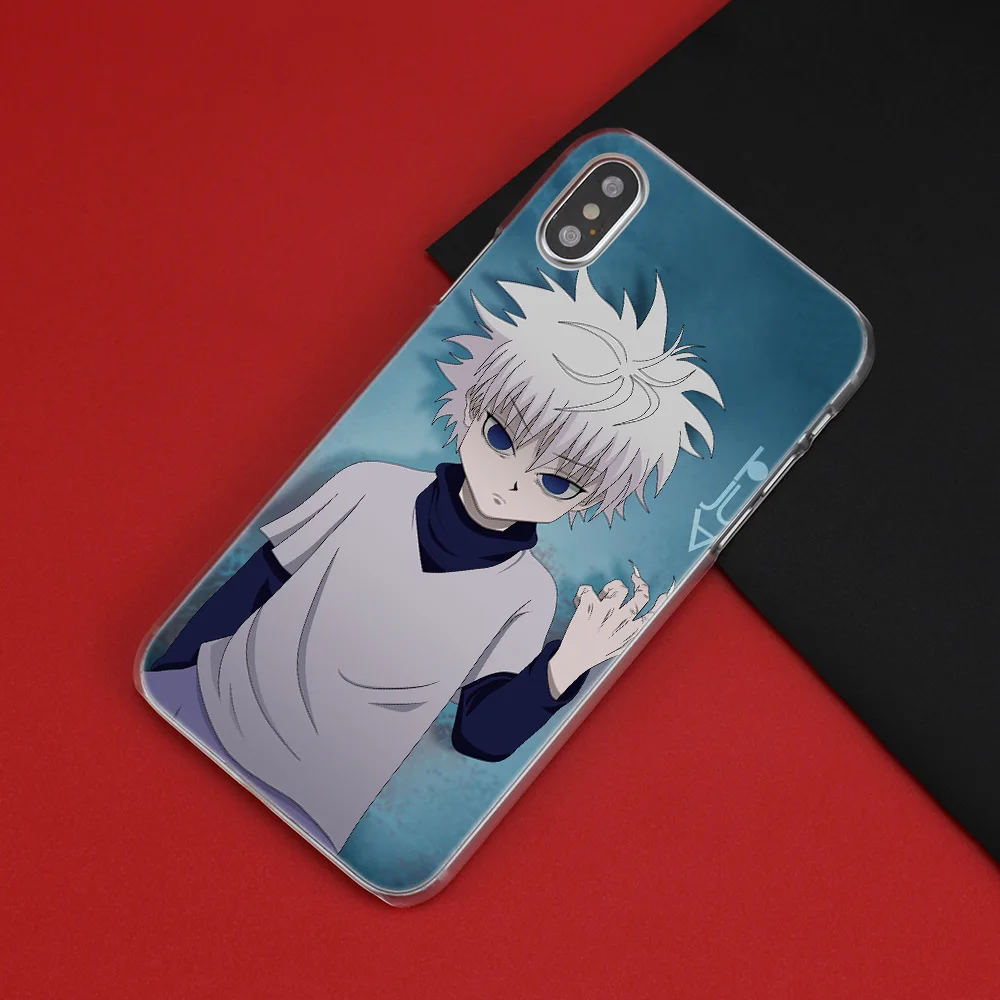 Чехол BinYeae Hunter X Hunter killua, прозрачный жесткий PCPlastic чехол для iPhone XS Max XR 7 8 6 6s Plus X 5 5S SE 5C 4 4S, чехол Fundas