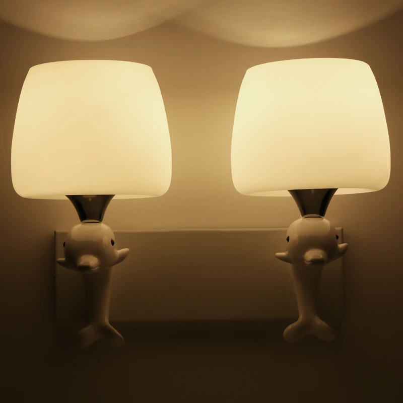 

Светодиодная настенная прикроватная лампа, современный минималистичный светильник для спальни, гостиной, коридора, лестницы, настенные ла...