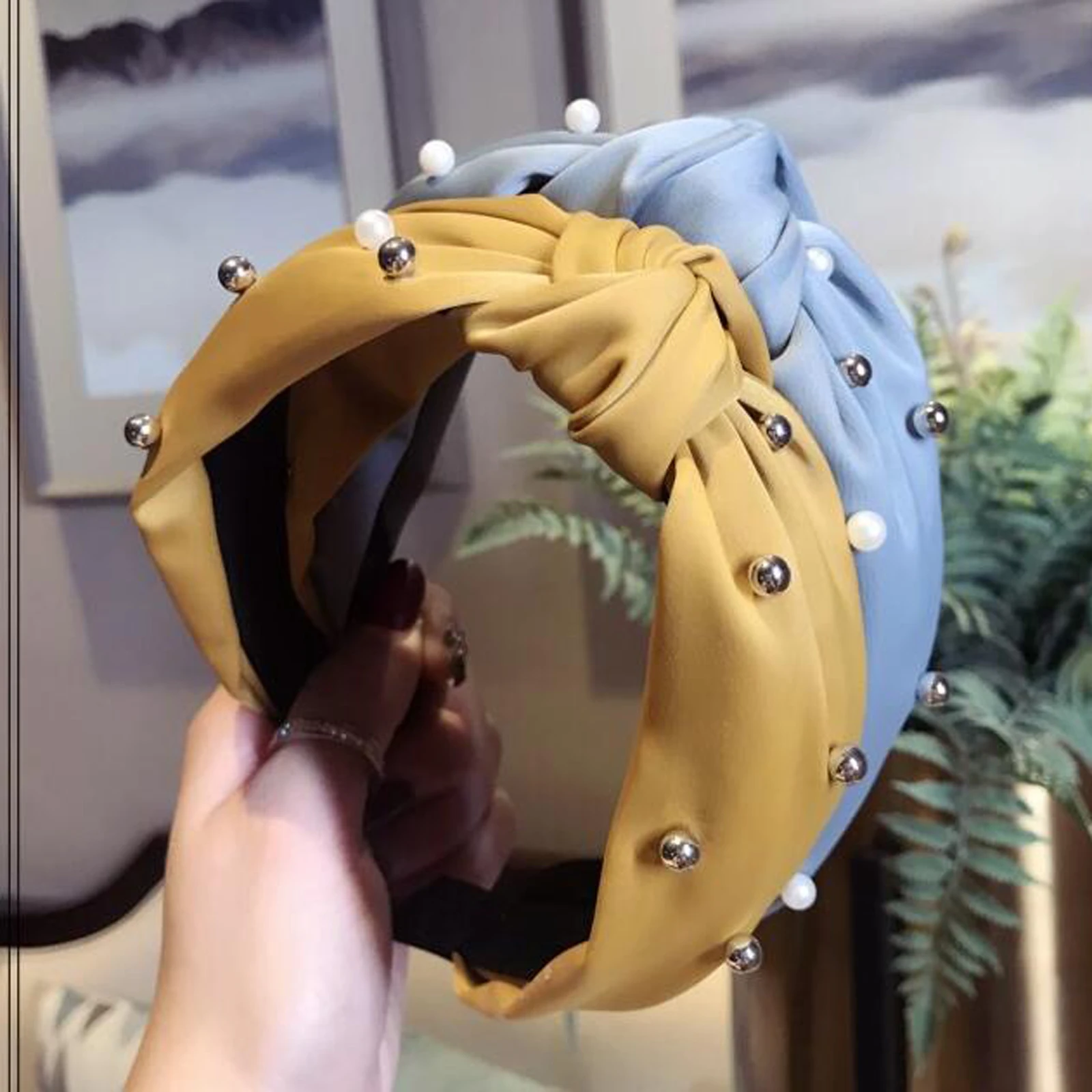 Модные женские аксессуары для волос Головные уборы DIY ободок на голову с жемчугом
