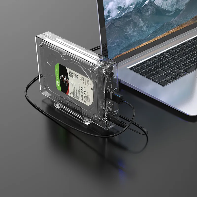 Orico 3 5 дюймовый USB3.0 прозрачный мобильный жесткий диск для компьютера внешний