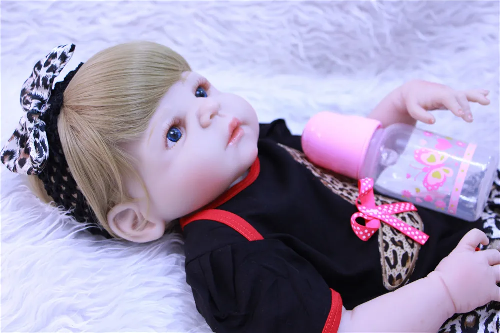 Кукла реборн силиконовая Реалистичная для новорожденных 55 см|toys for|toys for kidssilicone
