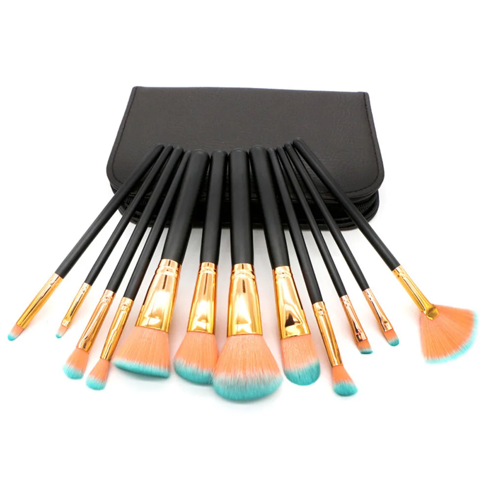 12 шт. набор кистей для макияжа Eye Shadow Brush Косметика Blending инструмент кисти