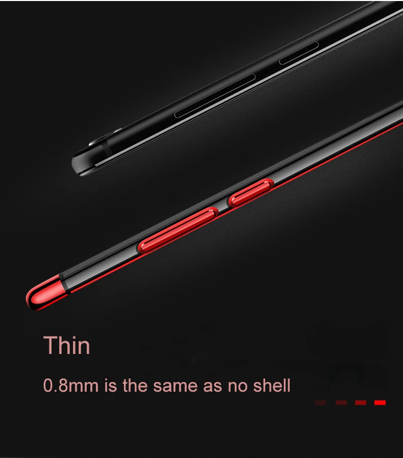 2019 модные роскошные мягкие силиконовые чехлы Xiao mi Red Note 7 для 6 5 6a 5a Pro 9 sexiao 3 |
